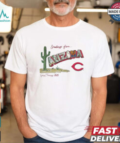 Cincinnati Reds Tiny Turnip Infant Spring Training 2025 T Shirt