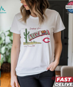 Cincinnati Reds Tiny Turnip Infant Spring Training 2025 T Shirt