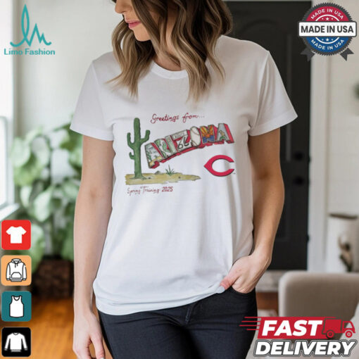 Cincinnati Reds Tiny Turnip Infant Spring Training 2025 T Shirt