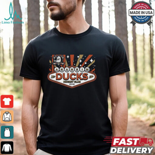 City Lights Anaheim Ducks T Shirt