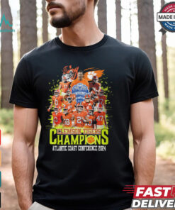 Clemson Tigers Champions Atlantic Coast Conference 2024 Shirt