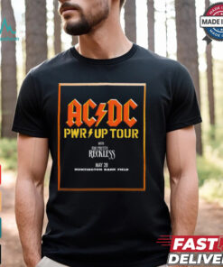 Cleveland Browns AC DC Power Up Tour 2025 Huntington Bank Field On May 28 With The Pretty Reckless t shirt