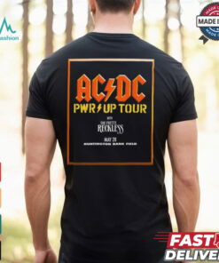 Cleveland Browns AC DC Power Up Tour 2025 Huntington Bank Field On May 28 With The Pretty Reckless t shirt