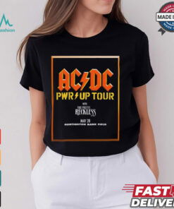 Cleveland Browns AC DC Power Up Tour 2025 Huntington Bank Field On May 28 With The Pretty Reckless t shirt