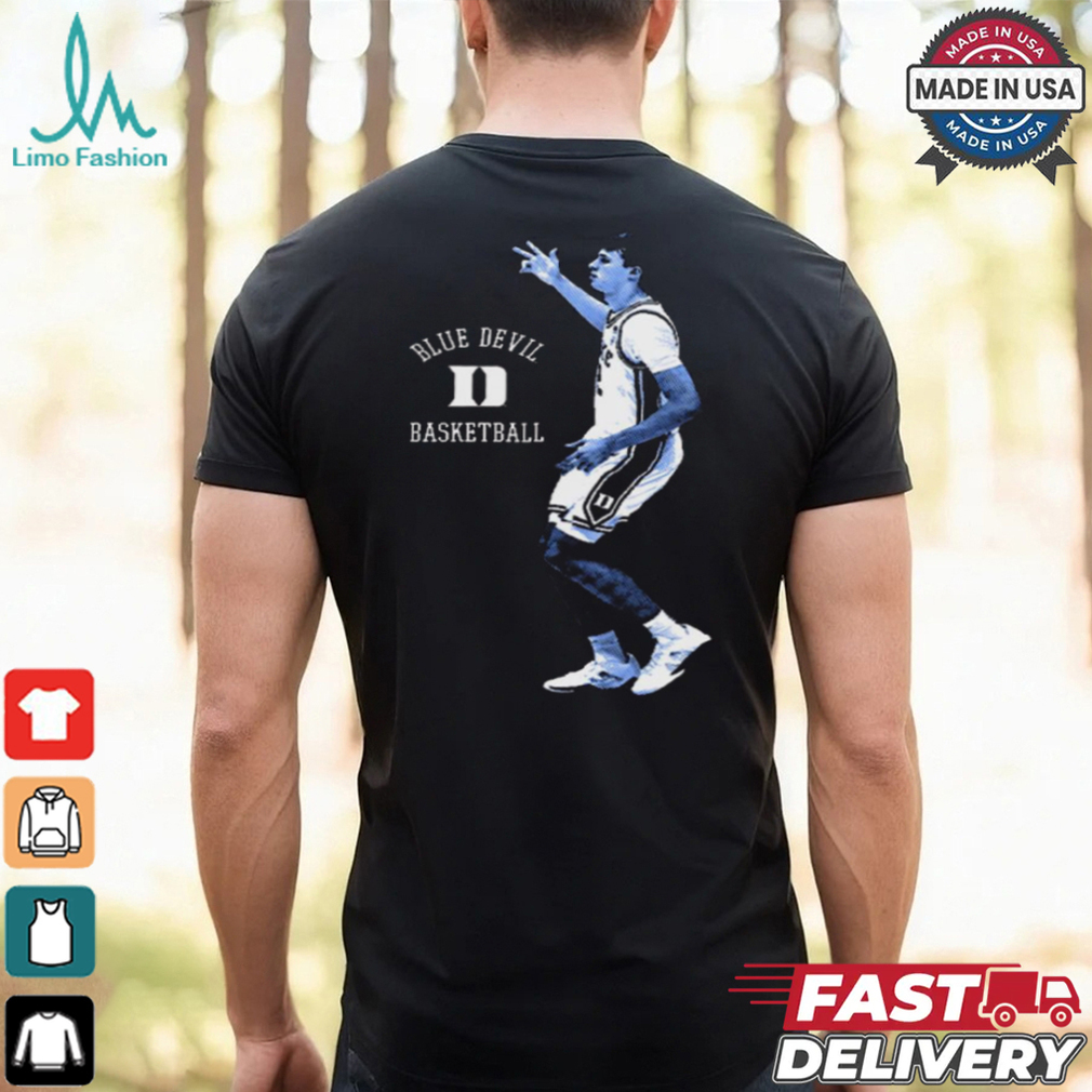 Cooper Flagg Duke Blue Devils Portrait Graphic t shirt Cooper Flagg Duke Blue Devils Portrait Graphic t shirt