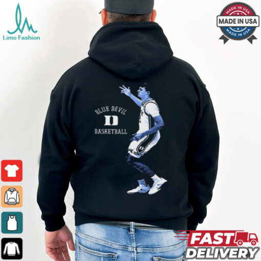 Cooper Flagg Duke Blue Devils Portrait Graphic t shirt