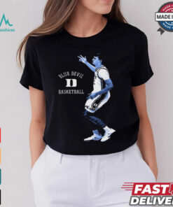 Cooper Flagg Duke Blue Devils Portrait Graphic t shirt