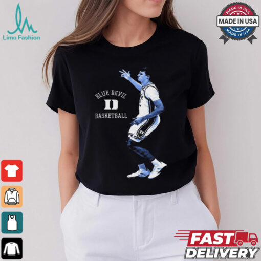 Cooper Flagg Duke Blue Devils Portrait Graphic t shirt