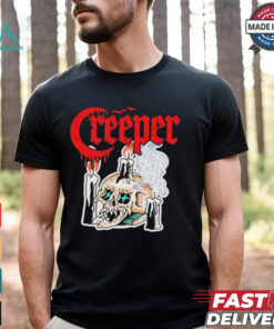 Creeper More Than Death Friday 13th Skull T shirt