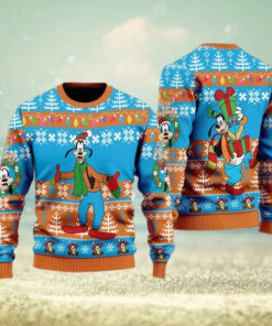 Cute Goofy Dog Ugly Christmas Sweater