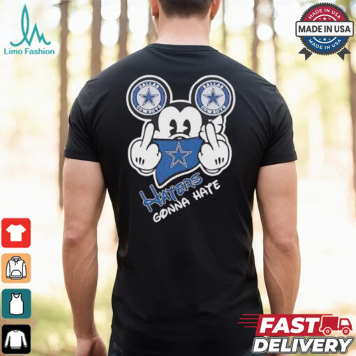 Dallas Cowboys Mickey Mouse haters gonna hate shirt