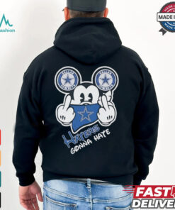 Dallas Cowboys Mickey Mouse haters gonna hate shirt