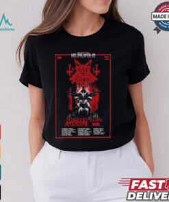 Dark Funeral Let The Devil In European Winter Tour 2025 T shirt