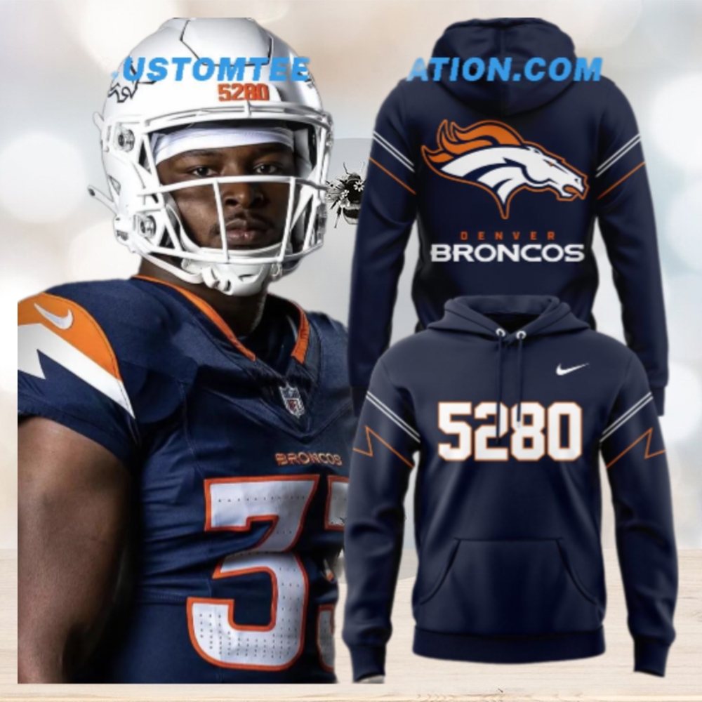 Denver Broncos Midnight Navy 2024 Hoodie