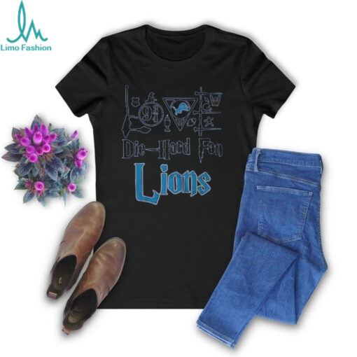 Detroit Lions Die Hard Fan T Shirt