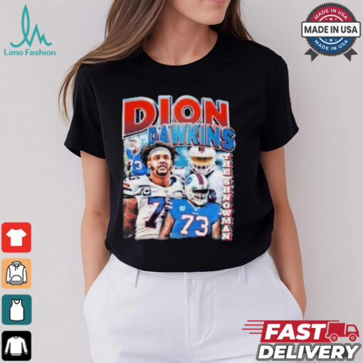 Dion Dawkins Wearing Dion Dawkins Graphic Heavyweight Shirt