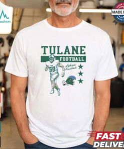Ethan Hudak Tulane Green Wave Football Graphic t shirt