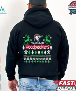 Fayetteville Woodpeckers Reindeer Christmas shirt