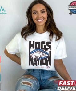 Football Arkansas Razorbacks Nation T Shirt