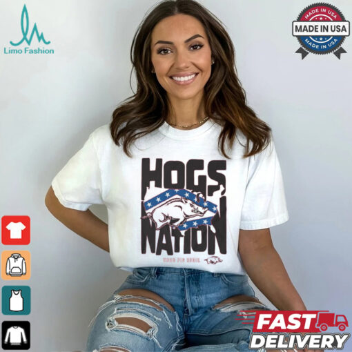 Football Arkansas Razorbacks Nation T Shirt