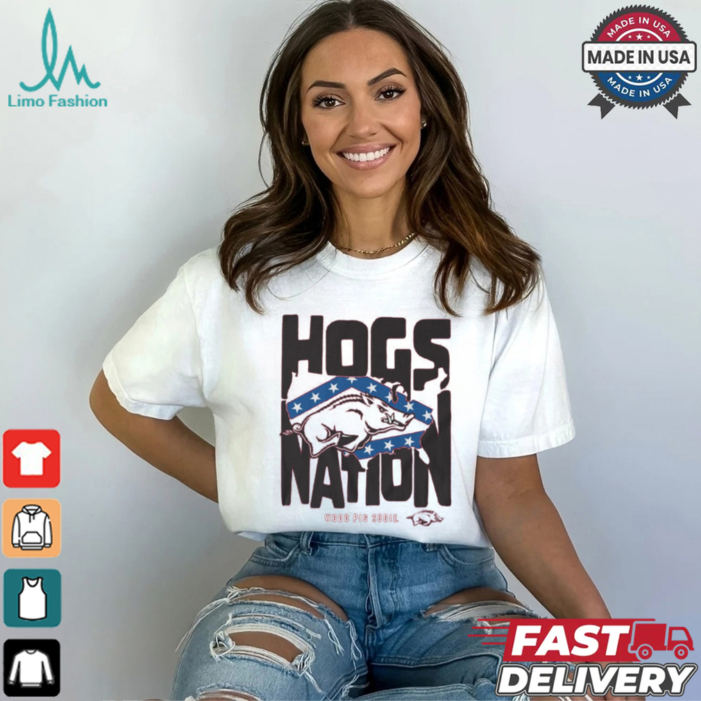 Football Arkansas Razorbacks Nation T Shirt Football Arkansas Razorbacks Nation T Shirt