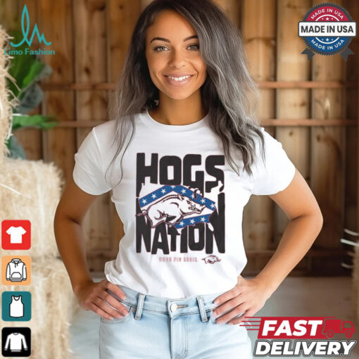 Football Arkansas Razorbacks Nation T Shirt