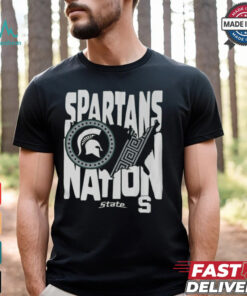 Football Michigan State Spartans Nation T Shirt