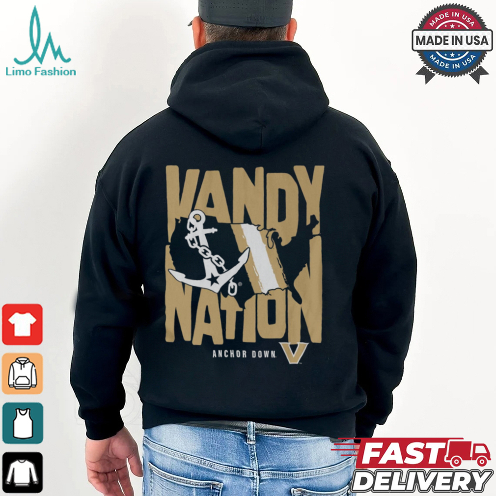 Football Vanderbilt Commodores Nation T Shirt Football Vanderbilt Commodores Nation T Shirt