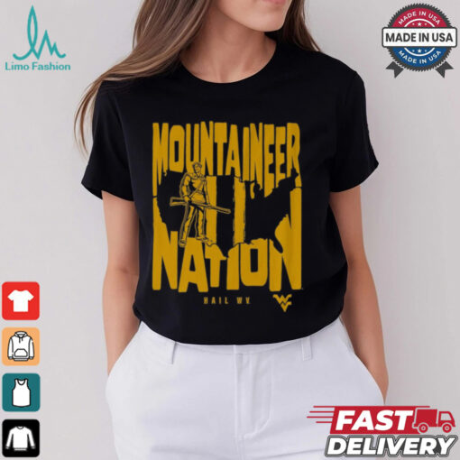 Football West Virginia Mountaineers Nation T Shirt