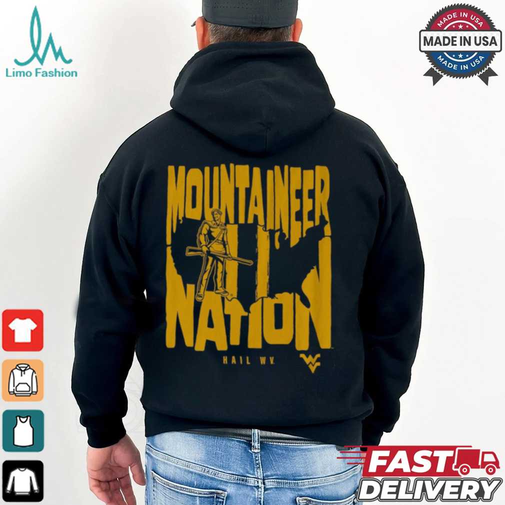 Football West Virginia Mountaineers Nation T Shirt Football West Virginia Mountaineers Nation T Shirt