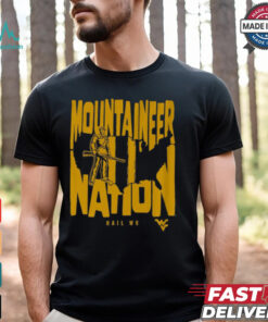 Football West Virginia Mountaineers Nation T Shirt