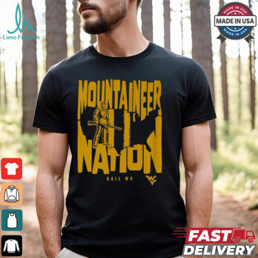 Football West Virginia Mountaineers Nation T Shirt