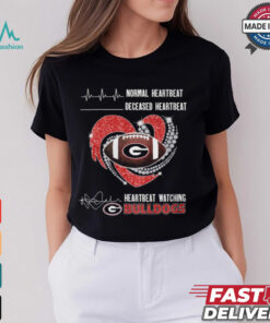 Georgia Bulldogs Faster Heartbeat When Watching Football T Shirt