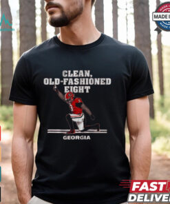 Georgia Bulldogs Football Nate Frazier Clean Old Fashioned Eight t shirt