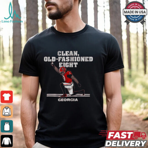 Georgia Bulldogs Football Nate Frazier Clean Old Fashioned Eight t shirt