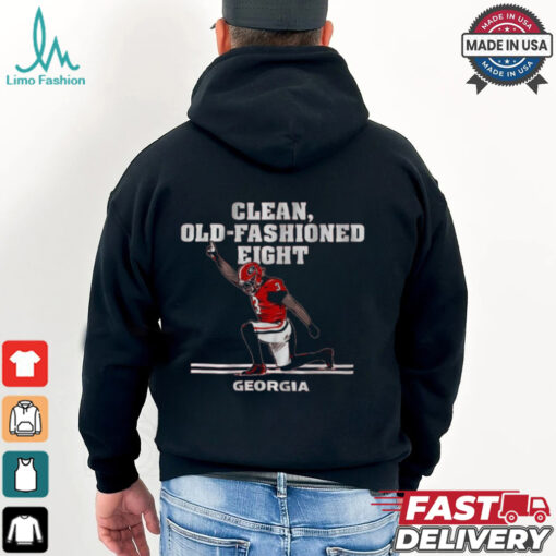 Georgia Bulldogs Football Nate Frazier Clean Old Fashioned Eight t shirt