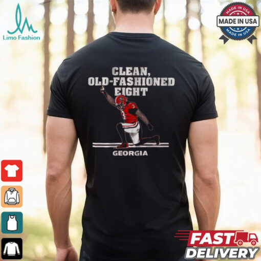 Georgia Bulldogs Football Nate Frazier Clean Old Fashioned Eight t shirt
