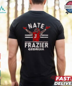 Georgia Bulldogs Football Nate Frazier TD Pose t shirt