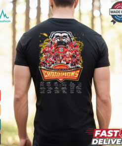 Georgia Bulldogs Sec Champions Southeastern Conference 2024 Shirt