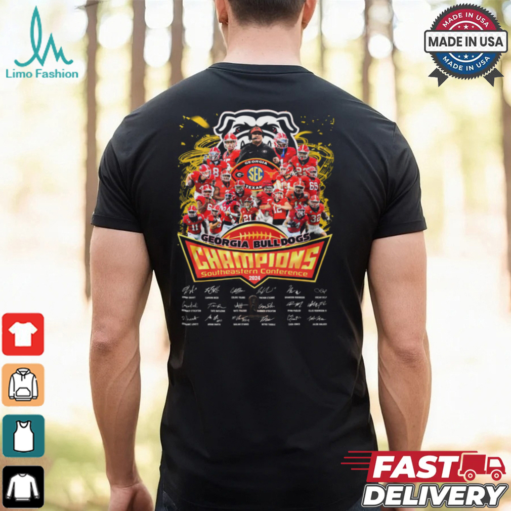 Georgia Bulldogs Sec Champions Southeastern Conference 2024 Shirt Georgia Bulldogs Sec Champions Southeastern Conference 2024 Shirt