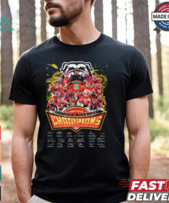 Georgia Bulldogs Sec Champions Southeastern Conference 2024 Shirt