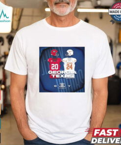 Georgia Bulldogs Vs Texas Longhorns SEC Championship 2024 It Just Means More Poster t shirt