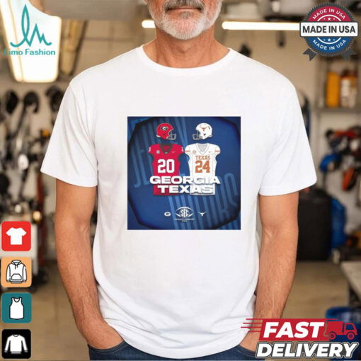 Georgia Bulldogs Vs Texas Longhorns SEC Championship 2024 It Just Means More Poster t shirt