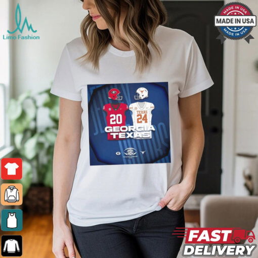Georgia Bulldogs Vs Texas Longhorns SEC Championship 2024 It Just Means More Poster t shirt