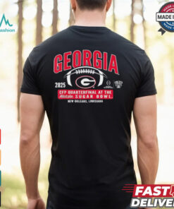 Georgia Bulldogs football CFP Quarterfinal Sugar Bowl 2025 shirt