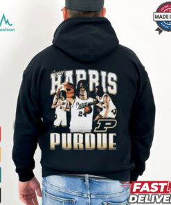 Gicarri Harris 90s Purdue Boilermakers Graphic t shirt
