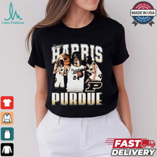 Gicarri Harris 90s Purdue Boilermakers Graphic t shirt