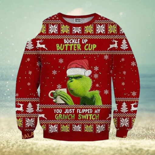 Grinch Best Gift Christmas Ugly Wool Knitted Sweater