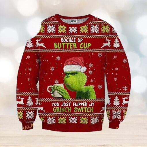 Grinch Best Gift Christmas Ugly Wool Knitted Sweater