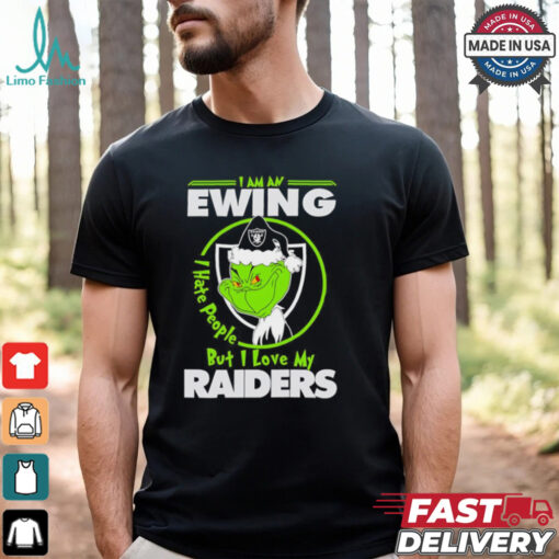 Grinch Ewing I love my Las Vegas Raiders Christmas shirt